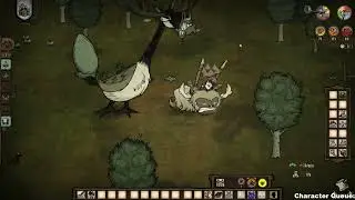 Fighting Moose/Goose on a Beefalo (DST)