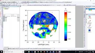 How change contour plot scale range in origin pro