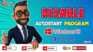 Disable Startup Programs in laptop || How To Stop Auto Open Program ||  Auto Open Program Disable