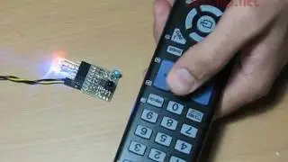 Управление нагрузками с любого IR-пульта на ATtiny13