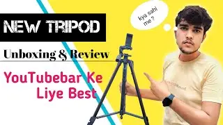 YouTuber ke Liye Best Tripod Unboxing & Review  2023 || new tripod || #tripod #dhakertechnology