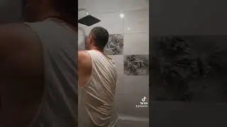 ванная, установили раковину и смеситель