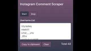 FREE Instagram comment scraper - Chrome Extension