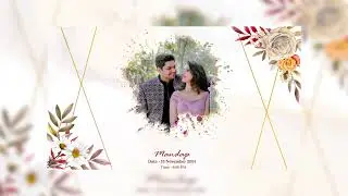 Elegant Wedding Title Animation | Premiere Pro Wedding Title Template | Cinematic Intro ZDR34