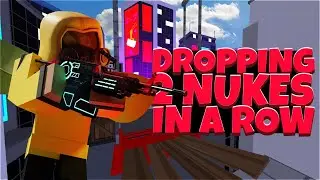 Krunker.io | Dropping 2 NUKES in a ROW.. (*Kanji DOUBLE NUKE 58-0*)