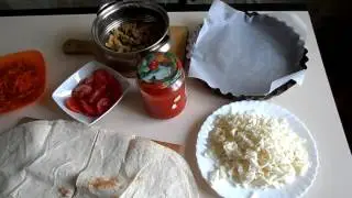 Лаваш с овощами и соевым гуляшом - часть 1