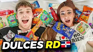 PROBANDO DULCES DOMINICANOS CON MI NOVIA 🇩🇴 Exi