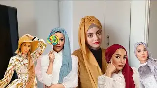 HIJAB TUTORIAL INSPIRED BY AMENA KHAN : Hijab Tutorial 2020 | Lolita