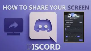 How to SHARE your SCREEN in DISCORD | 2022