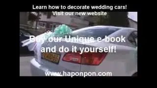 HOW TO DECORATE WEDDING CAR?