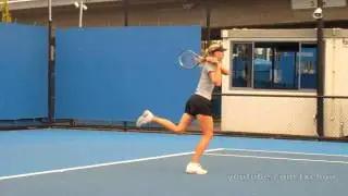 Maria Sharapova - Slow Motion Backhands in High Definition