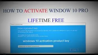 How to Activate Window 10 Pro |simple tips & tricks | easy Guide