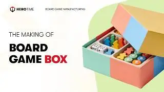 How Board Game Boxes are Made - Hero Time Manufacturing