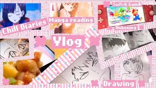 Chill Diaries/ Vlog / Drawing + Super Mario Bros. Wonder Game