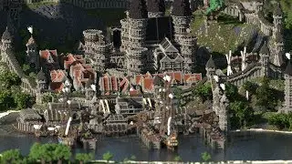 Medieval-Fantasy Spawn - Timelapse Minecraft