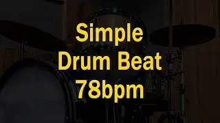 Simple Drum Beat - 78bpm