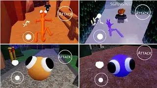 Playing As Orange And Purple Vs Orange And Purple Lookies In Rainbow Friends 2 Full Gameplay