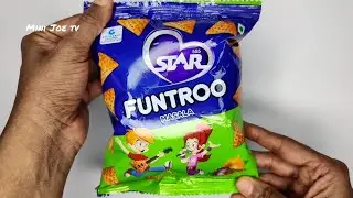 Star 555 Funtroo Masala Chips ⭐#asmr#chips#crisps#potatochips#crunchy#lotsofchocolates#snacks