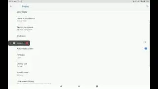 how to change system navigation of tablet