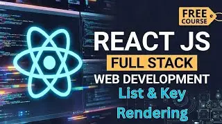 React JS List Rendering & Keys Explained | Map, Unique Key Concept | Full Stack Web Development