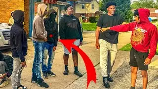 Pointing Red Beams On People In The Most Dangerous Hood In Illinois