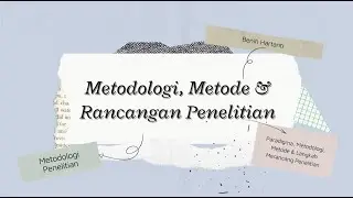 Metode, Metodology & Pendekatan Penelitian Bisnis dan Ilmu Sosial
