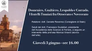 Domenico, Gualtiero, Leopoldo e Corrado. I fratelli Tumiati fra '800 e '900