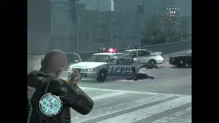Эпичная перестрелка и погоня с копами за Джонни Клебица в GTA IV Grand Theft Auto IV Выпуск 187