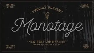 Monotage Font Free Download