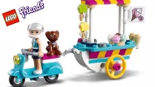 Lego friends 41389 Тележка с мороженым. Lego Friends 41389 set.