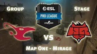 CS:GO - mousesports vs. HellRaisers [ Mirage ] Map 1 - ESL Pro League Season 9 Finals | 2019
