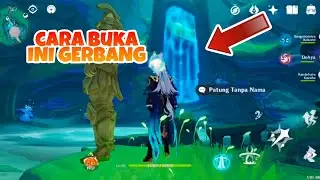 Cara membuka gerbang biru ini #genshinimpact