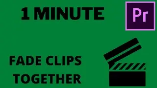 Premiere Pro - How to Fade Clips Together (Fade Transition Effect) 2021