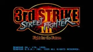 Street Fighter III 3rd Strike - Intro ( Rendered in 4K )