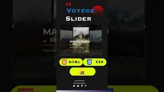 DESIGN  A RESPONSIVE VOYEGE SLIDER | SOURCE CODE 👇