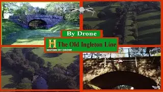 🚂 The Old Ingleton Branch Line 🚂...Abandoned Railways...History by Drone