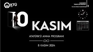 10 Kasım Atatürk'ü Anma Programı Üniversitemizde Gerçekleştirildi