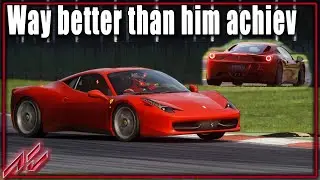 Assetto Corsa - Way Better Than Him - Beat The Driver Who Shall Not Be Named - Ferrari 458 @ Imola