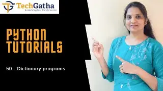 Python 50 - Dictionary Programs