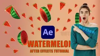 How to Animate Watermelon in After Effects | Motion Graphics Food Animation in After Effects
