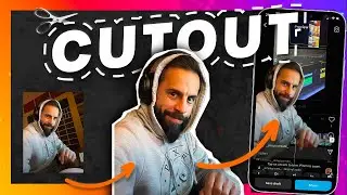 Instagrams EASY to use CUTOUT picture sticker