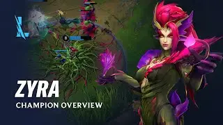 Zyra Champion Overview | Gameplay - League of Legends: Wild Rift