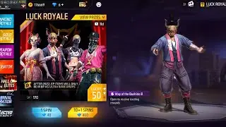 freefire new hall of elite event spins video😨😨mugha .mil gaya season 12345 ,😱#viral #freefire #trend