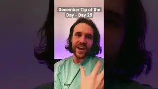 Web Apps Analysed! December Tip of the Day #29
