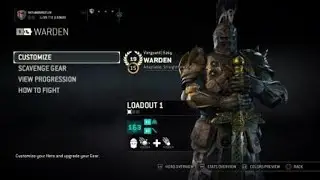 For Honor: My Warden Fashion