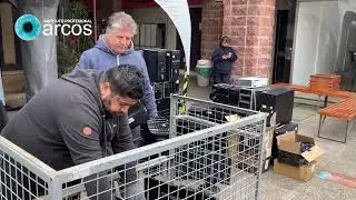 ARCOS DONA EQUIPOS TECNOLÓGICOS A “RECICLA SUEÑOS”