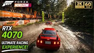 FORZA HORIZON 6 | RTX 4070  , 2K 60 FPS | Ultra + Raytracing Performance | DLSS + Frame generation