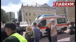 Дитяча лікарня «Охматдит» після ракетного удару. Російська ракета влучила у медичний заклад у Києві