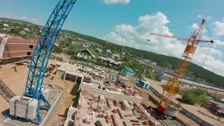 Облетка ЖК Видный  2020 /   Американские горки с коптера / Энергожилстрой фпв видный 1_ 3