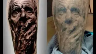 Tattoos : Fresh vs Healed
